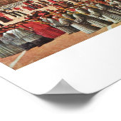 ベリーニ・ジェンタイルによる真の十字架行列 ポスター (角)