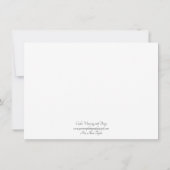 ベリーノートカード付きシダーワクウィング サンキューカード (裏面)