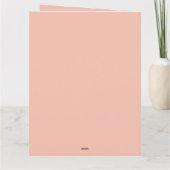 ベリーハッピーストロベリー誕生日 カード (裏面)