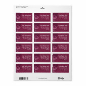 ベリーハート ラベル (フルシート)