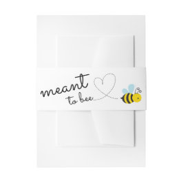 ベリーバンドのかわいい黄色 招待状ベリーバンド