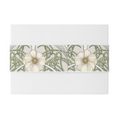 ベリーバンドアールヌーボーミュシャモノグラムイニシャル 招待状ベリーバンド (裏面例)