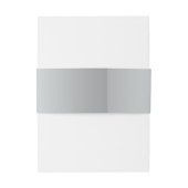 ベリーバンド |紫、シルバーグレー、フローラ | 結婚s 招待状ベリーバンド (裏面例)