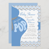 ベリーバンプ彼女がシャワーポップ・アートの招待状 招待状 (正面/裏面)