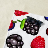 ベリーバースト:フルーティパターン ビーチタオル (インサイチュ)