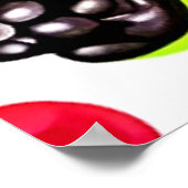 ベリーバースト:フルーティパターン ポスター (角)