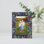 ベリーパインズゴールドフォイルフォトクリスマス シーズンポストカード (スタンド正面)