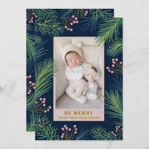 ベリーパインズ休日の写真誕生日のお知らせ シーズンカード