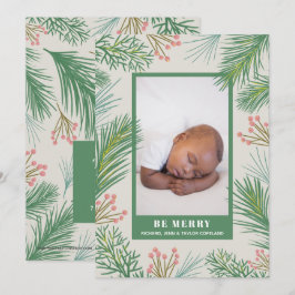 ベリーパインズ休日の写真誕生日のお知らせ シーズンカード