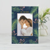 ベリーパインズ写真クリスマス シーズンカード (スタンド正面)