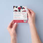 ベリーパイ、カカリー、ケーキストア広告ズ チラシ (手)