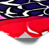 ベリーパッチ：甘いデザイン ポスター (角)