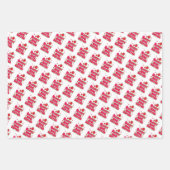 ベリービッグシスター – かわいいストロベリーパン ラッピングペーパーシート (正面3)