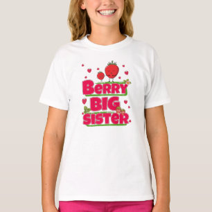 ベリービッグシスター – かわいいストロベリーパン Tシャツ