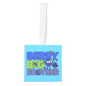 ベリービッグブラザー – 兄弟姉妹ブルーベリープン キューブオーナメント (正面)