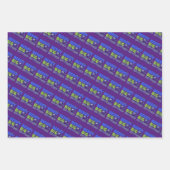 ベリービッグブラザー – 兄弟姉妹ブルーベリープン ラッピングペーパーシート (正面3)