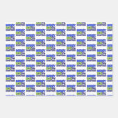 ベリービッグブラザー – 兄弟姉妹ブルーベリープン ラッピングペーパーシート (正面2)