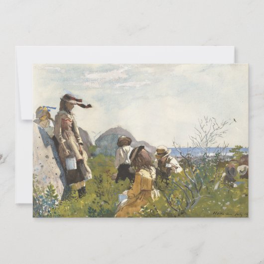 ベリーピッカー | ウィンズローホーマー (正面)