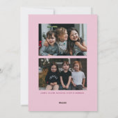 ベリーピンクベートーヴェネトより後半年賀状 シーズンカード (裏面)