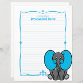 ベリーファントブルーライニング紙シート (正面/裏面)