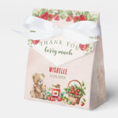 ベリーファーストストロベリーアンドベア誕生日 フェイバーボックス (正面サイド)