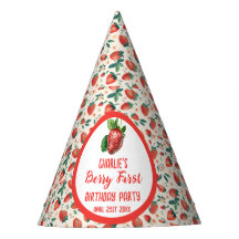 ベリーファーストストロベリーガール1st誕生日パーティー