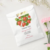 ベリーファーストストロベリーサマー1st誕生日のお願い フェイバーバッグ (封をした状態)