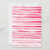 ベリーファーストストロベリーテーマガールズ1stパーティー 招待状 (裏面)