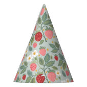 ベリーファーストストロベリーブーケ誕生日 パーティーハット (左)