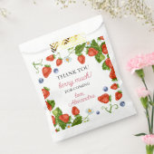 ベリーファーストストロベリー1stバースデーパーティーのお気に入り フェイバーバッグ (封をした状態)