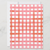 ベリーファーストストロベリー1st誕生日招待状 招待状 (裏面)