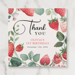 ベリーファーストフローラ1st誕生日 フェイバータグ