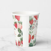 ベリーファーストフローラ1st誕生日 紙コップ (右)