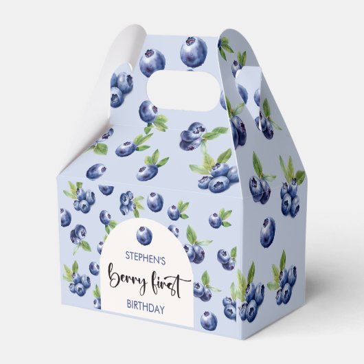 ベリーファーストブルーベリー子供の誕生日 フェイバーボックス (裏面サイド)
