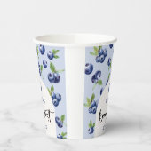 ベリーファーストブルーベリー子供の誕生日 紙コップ (左)