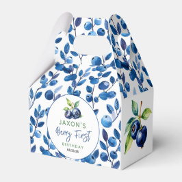 ベリーファーストブルーベリー1st誕生日パーティー フェイバーボックス