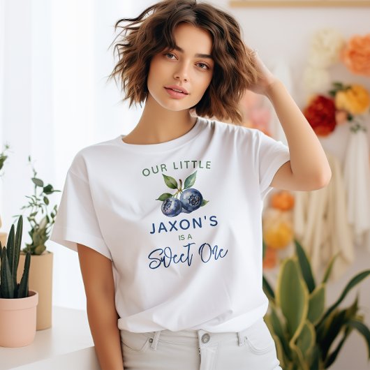 ベリーファーストブルーベリー1st誕生日パーティー tシャツ