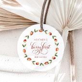 ベリーファーストメッセージカード フェイバータグ