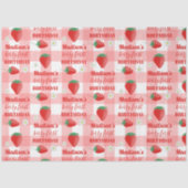 ベリーファースト誕生日いちごファーストネーム 薄葉紙 (正面)