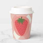 ベリーファースト誕生日イチゴ 紙コップ (裏面)