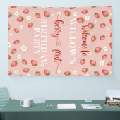 ベリーファースト誕生日ウェルカムサイン 横断幕 (トレードショー)