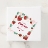 ベリーファースト誕生日ガール1stバースデーストロベリー フェイバータグ (インサイチュ)