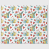 ベリーファースト誕生日ギフト ラッピングペーパー (フラット)