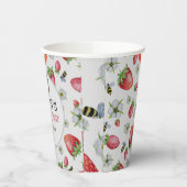 ベリーファースト誕生日ストロベリーバースデーパーティー 紙コップ (左)