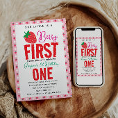 ベリーファースト誕生日ストロベリーファースト誕生日 招待状