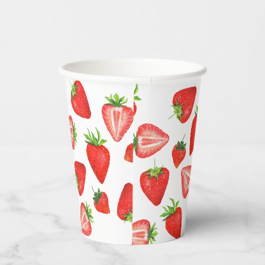 ベリーファースト誕生日ストロベリーファースト誕生日 紙コップ (右)