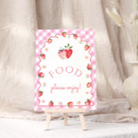 ベリーファースト誕生日ストロベリーフード