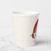 ベリーファースト誕生日ストロベリーレインボーフローラ 紙コップ (右)