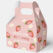 ベリーファースト誕生日テーマパーティボックス フェイバーボックス (裏面)