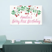 ベリーファースト誕生日バナー 横断幕 (トレードショー)